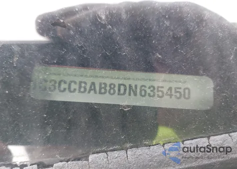 2013 Chrysler 200 Lx из США, поврежденный, VIN 1C3CCBAB8DN635450